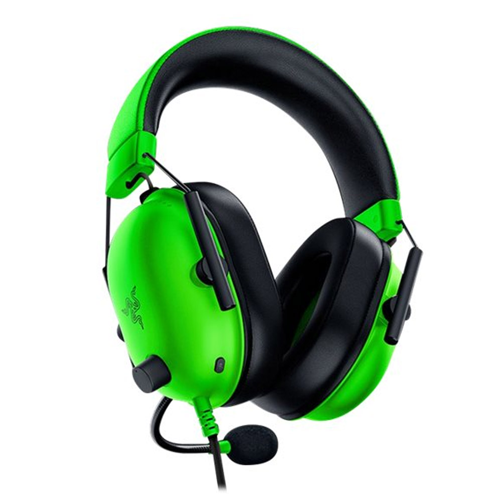Razer BlackShark V2 X Multi-Plattform kabelgebundenes Esports-Headset grün (2. Wahl)