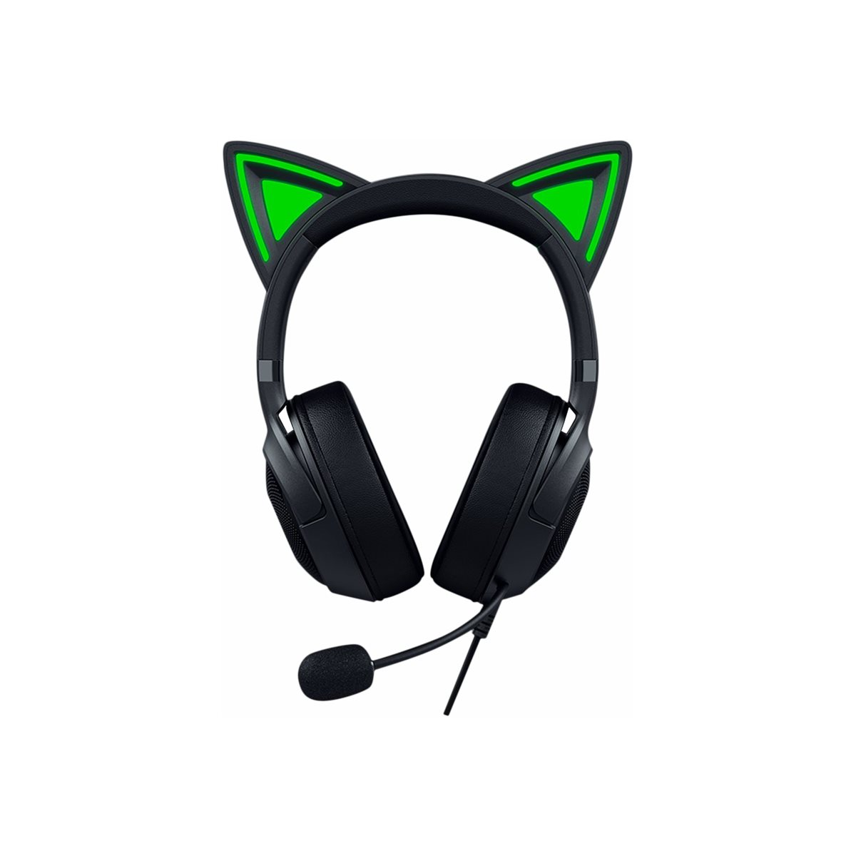 Razer Kraken Kitty V2 kabelgebundenes RGB-Headset mit Katzenohren schwarz