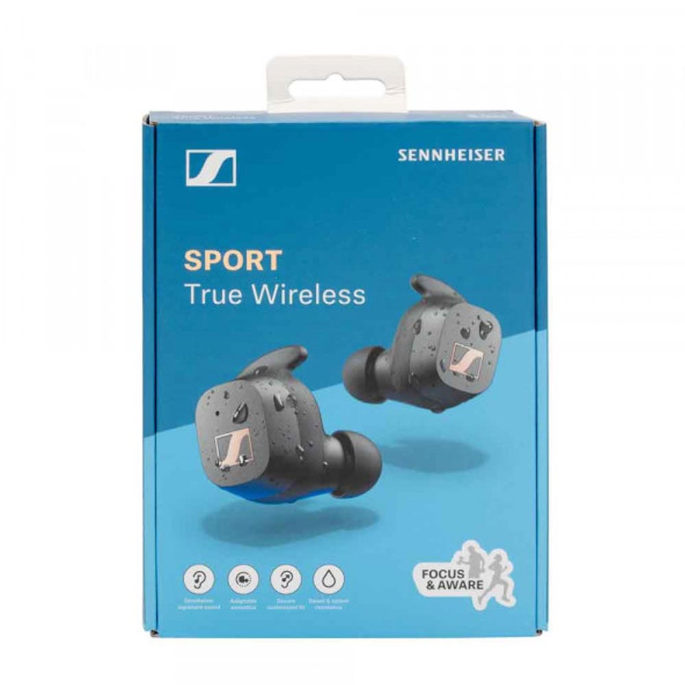 Sennheiser Sport True Wireless Kopfhörer schwarz