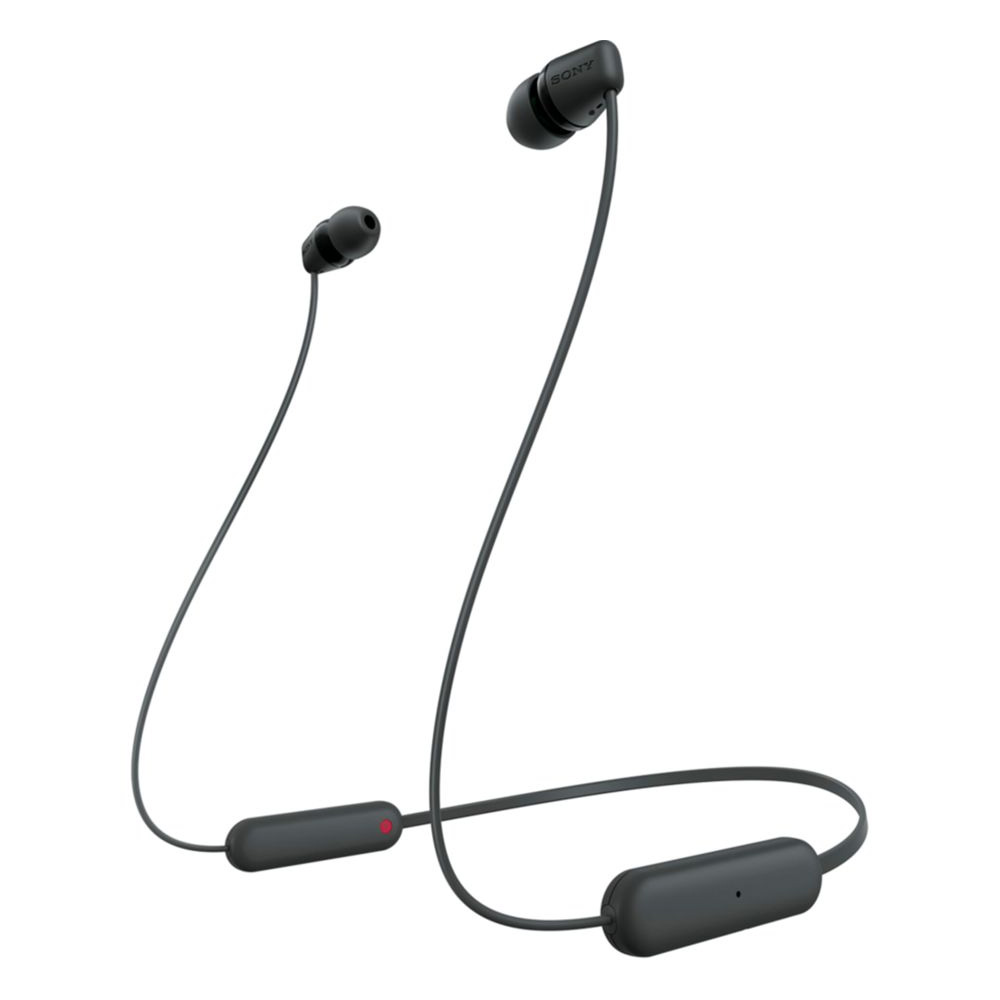 Sony kabellose WI-C100 In-Ear-Kopfhörer schwarz (2.Wahl)