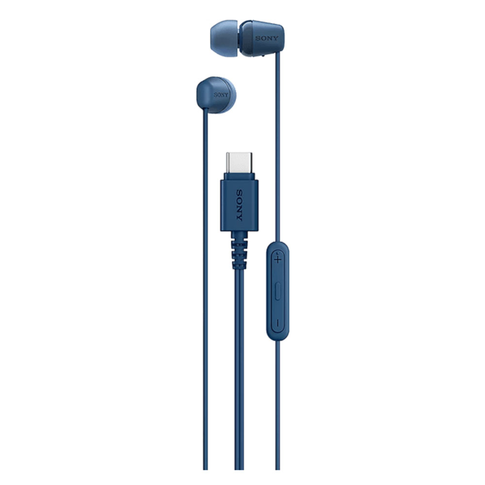 Sony IER-EX15C In-Ear-Kopfhörer USB-C blau