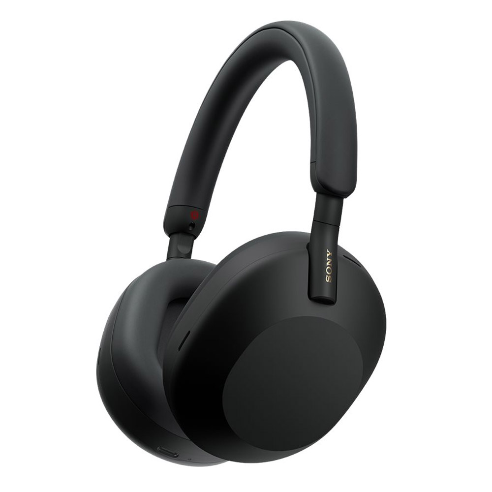Sony WH-1000XM5 SA Bluetooth-Kopfhörer schwarz + Softtasche