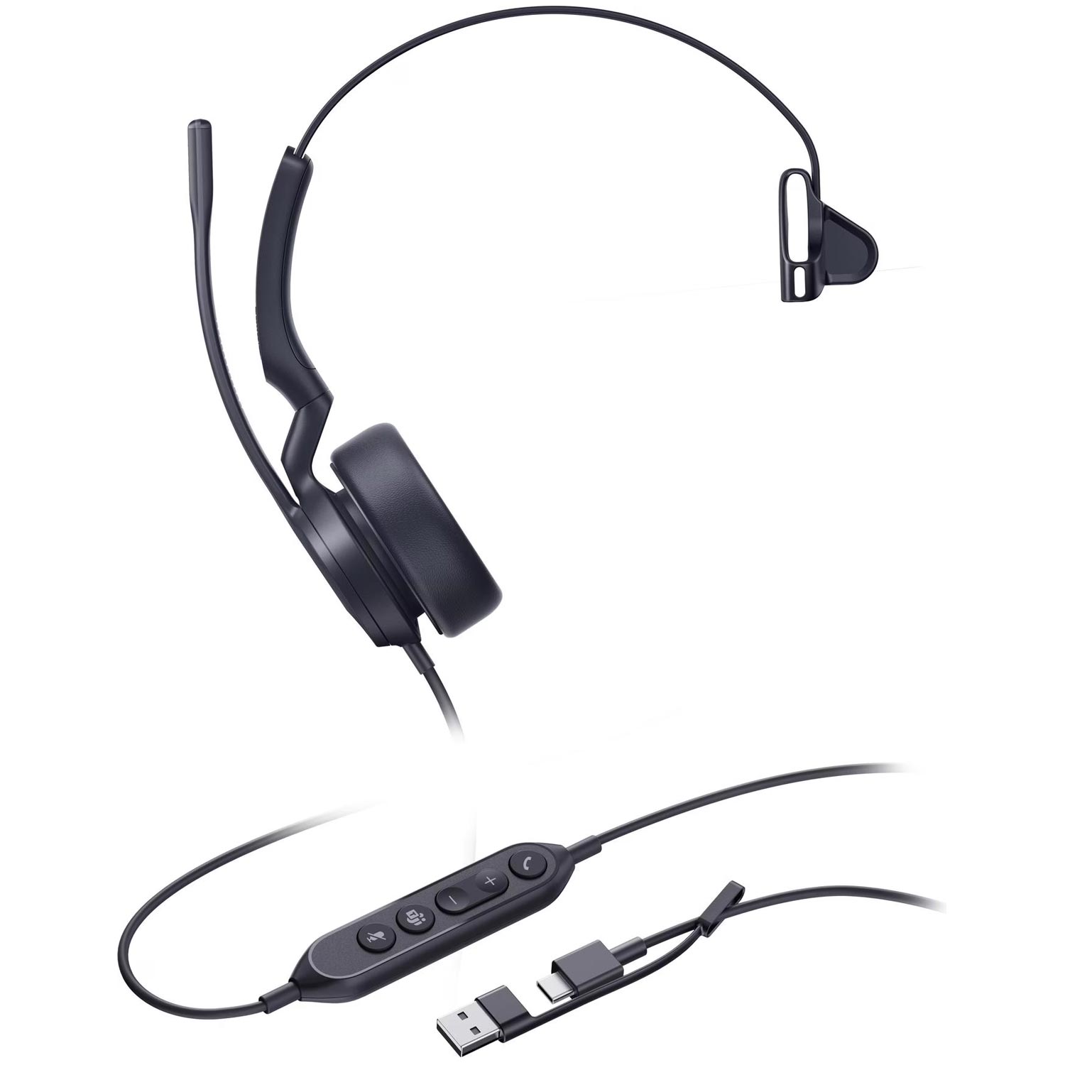 Yealink UH44 Mono Teams USB-C/A Headset