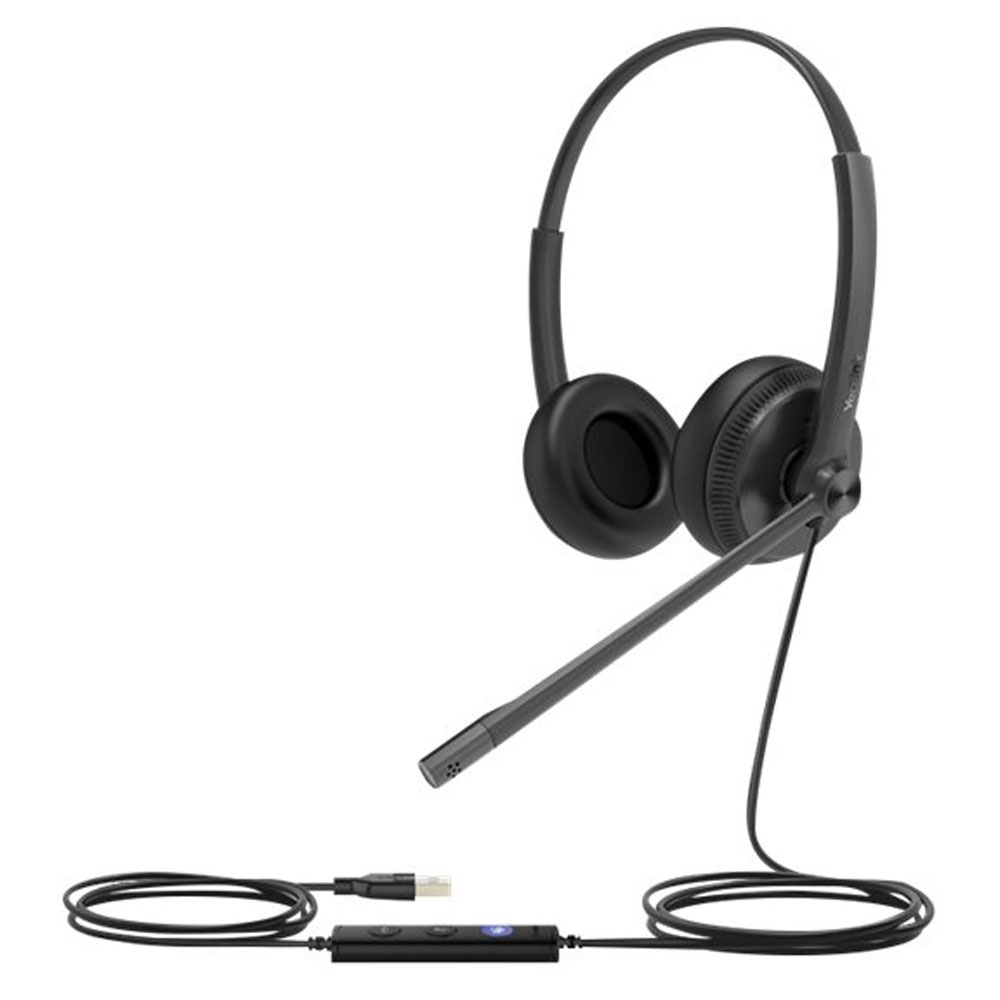 Yealink UH34 Dual UC USB-Headset schwarz