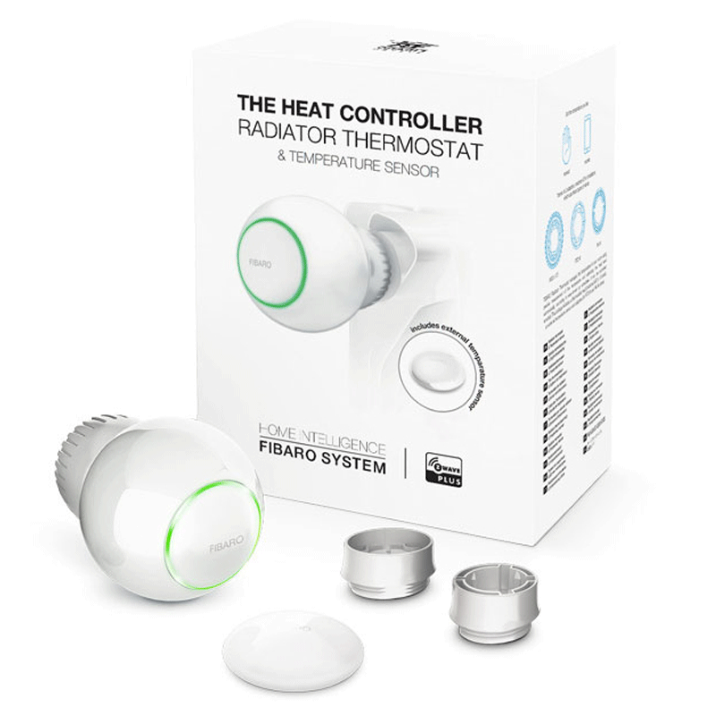 FIBARO Heat Controller Heizungsthermostat Starter Pack (2. Wahl)