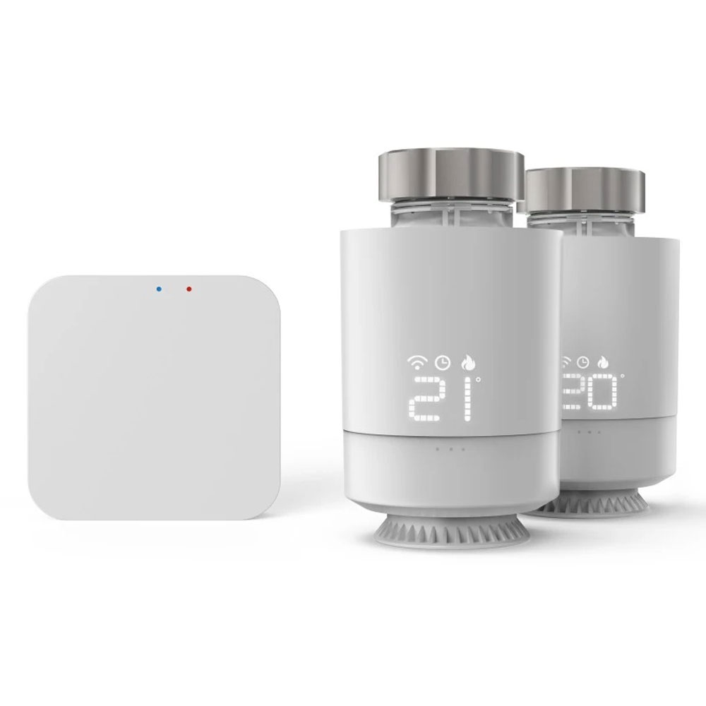 Hama Smarte WLAN-Heizungssteuerung, 2x Smartes Heizkörperthermostat + Zentrale