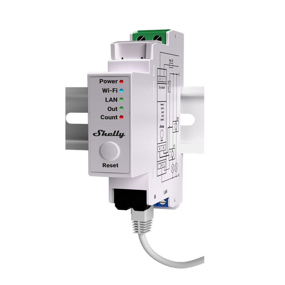 Shelly Pro EM 50A Wi-Fi & Bluetooth-Energiezähler