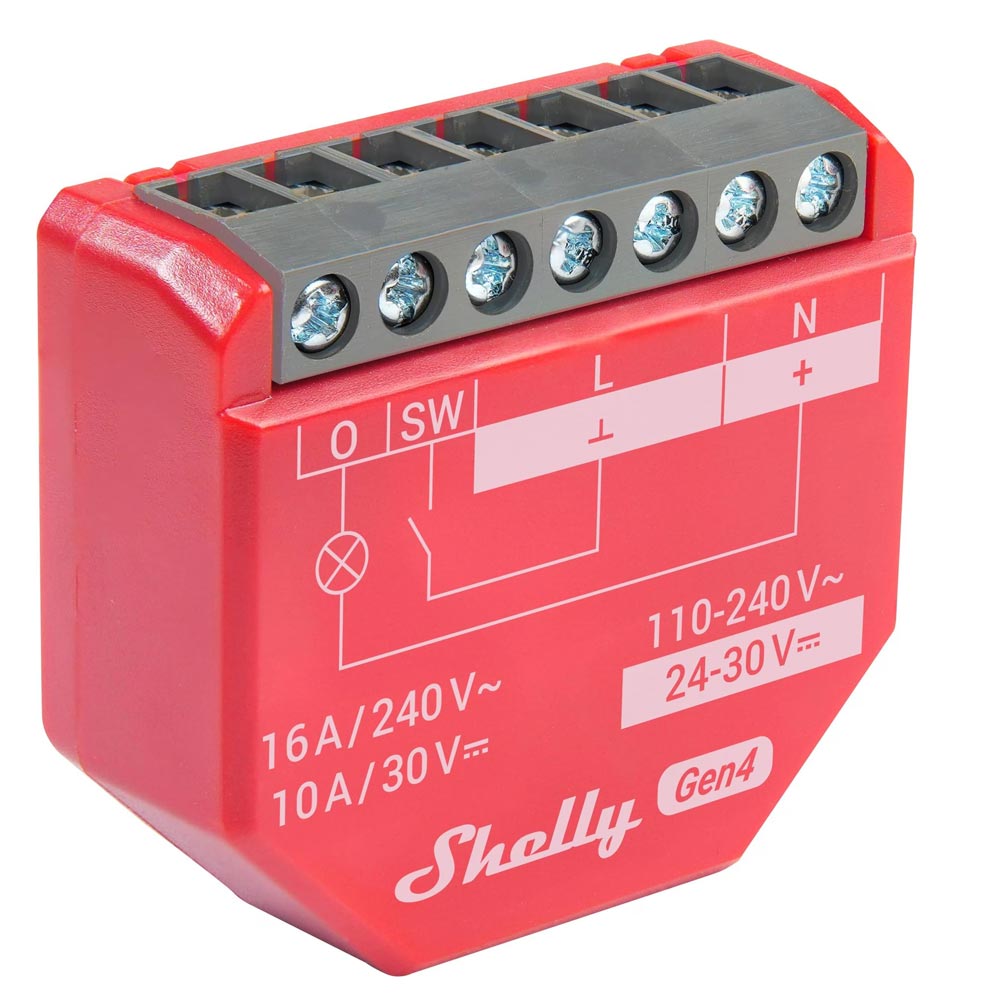 Shelly 1PM Gen4 WLAN-Relaisschalter