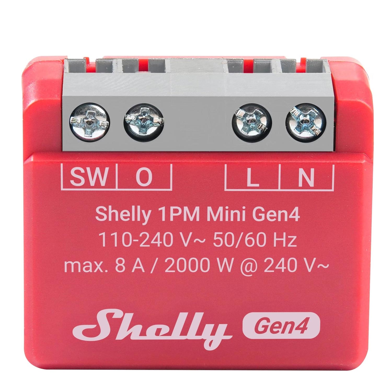 Shelly 1PM Mini Gen4 WLAN Smart-Relaisschalter 8A