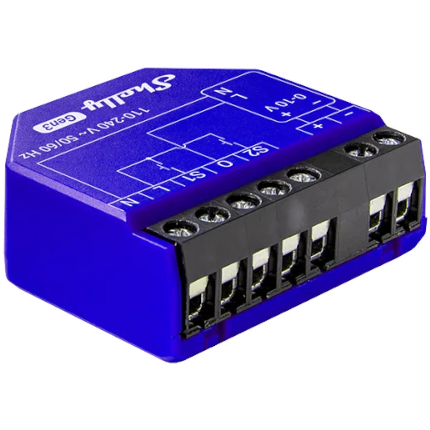 Shelly Dimmer 0/1-10V PM Gen3 WLAN Smart-Dimmschalter-Controller