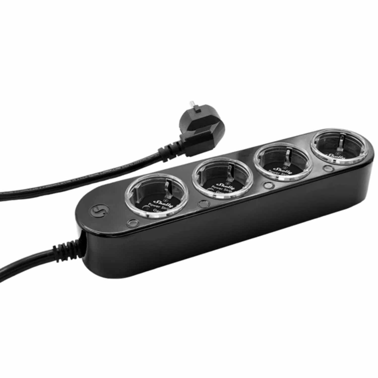 Shelly Power Strip 4 Gen4 Mehrfachsteckdose schwarz