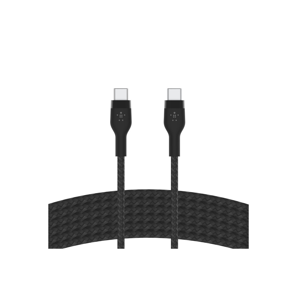 Belkin BoostCharge Pro Flex geflochtenes USB-C/USB-C-Ladekabel 3m schwarz
