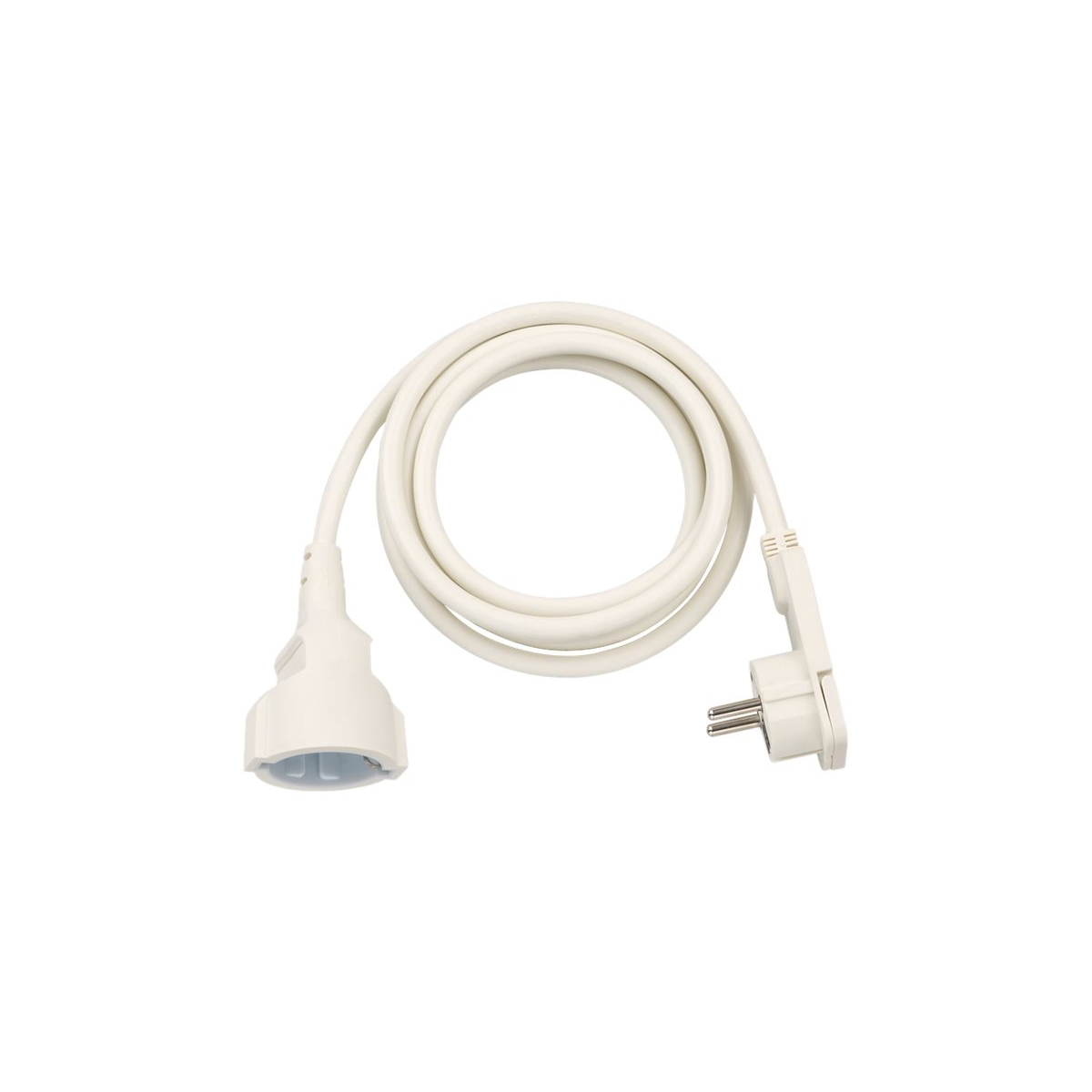 Brennenstuhl Kunststoff-Verlängerungskabel 2m weiß