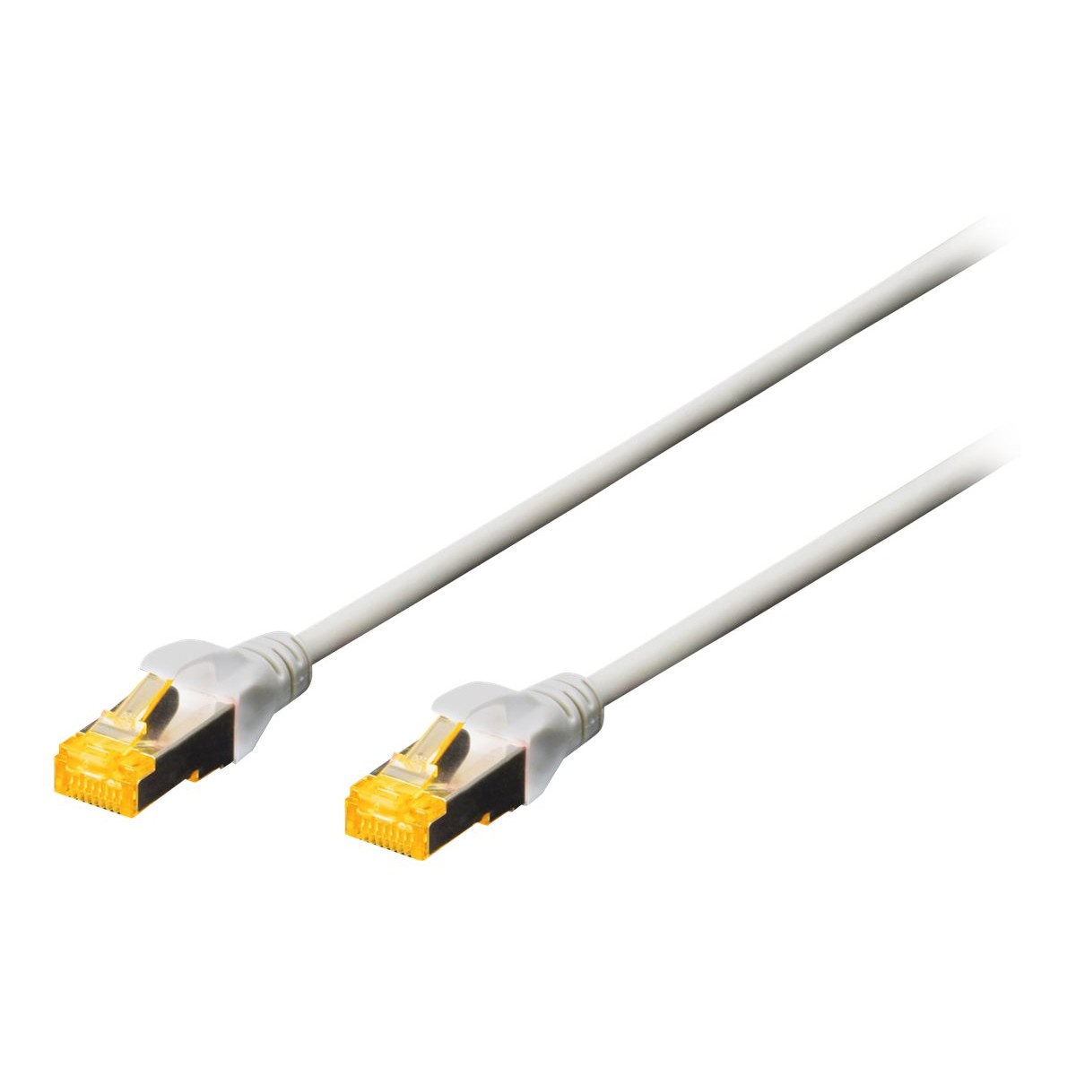 DIGITUS Cat 6A 15m S/FTP Netzwerkkabel grau