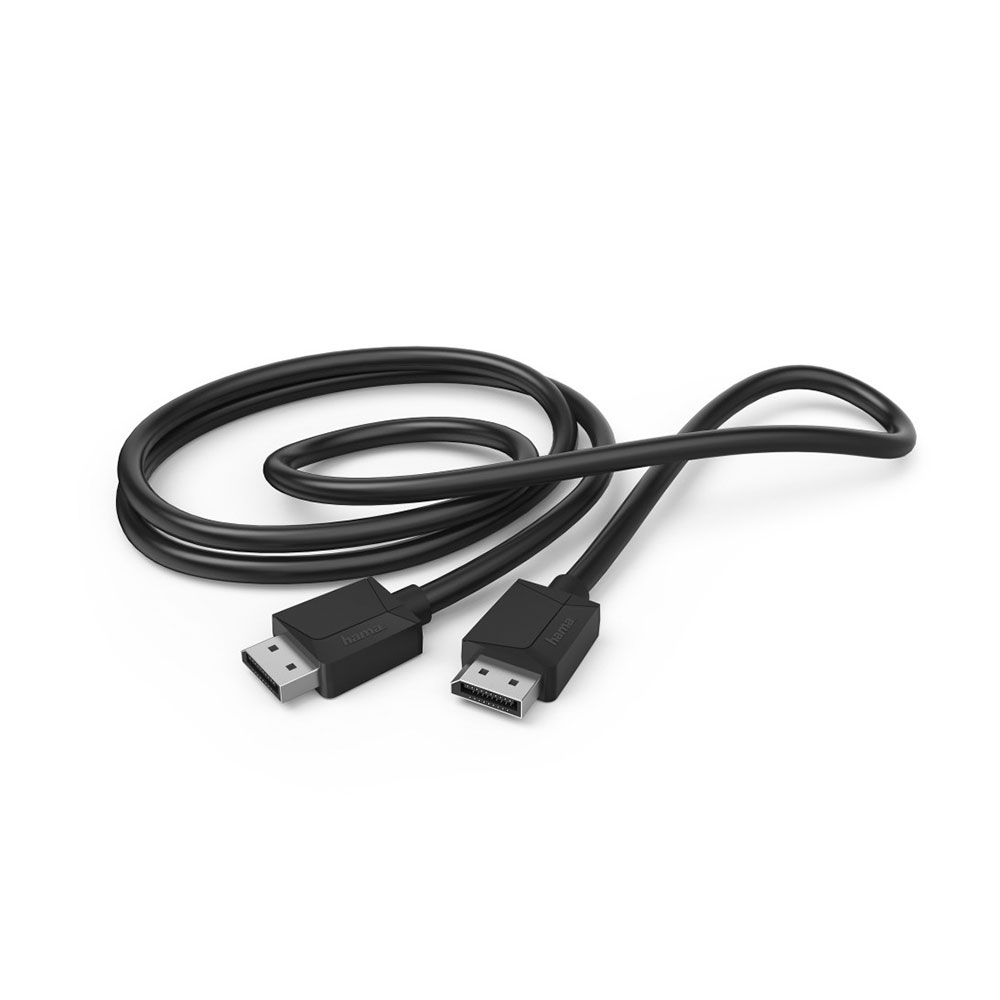 Hama DisplayPort-Kabel, DP 1.2, Ultra-HD 4K, 1,50 m