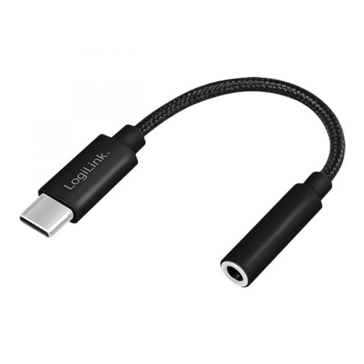 LogiLink UA0398 USB-C auf 3,5mm Klinke Adapterkabel 13cm
