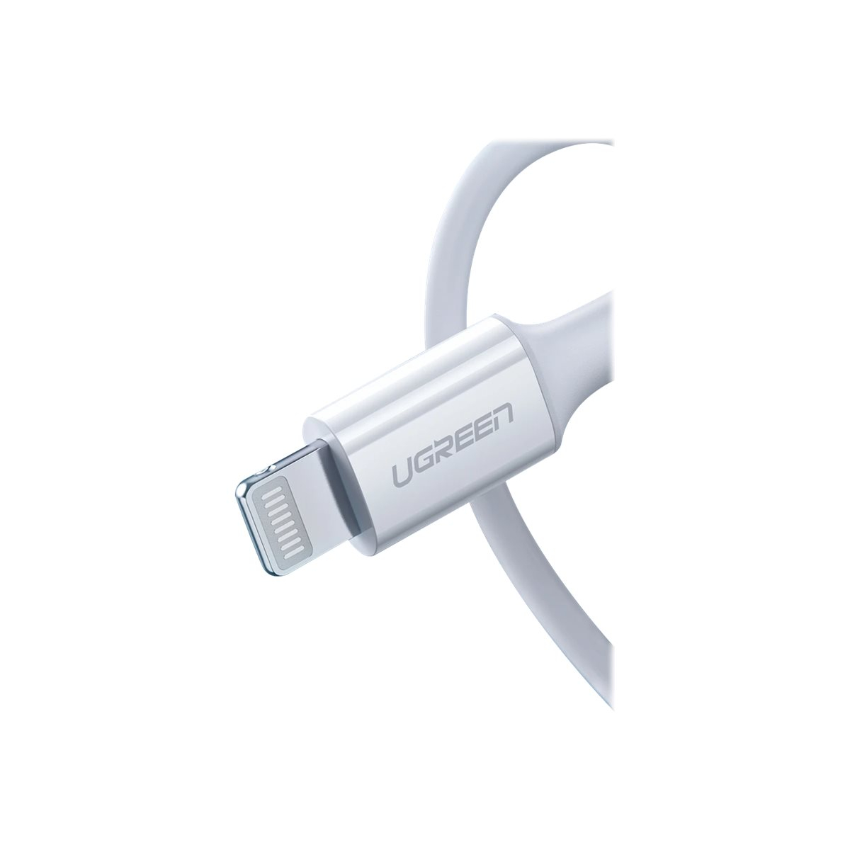 UGREEN Lightning auf USB-C Ladekabel 1m weiß