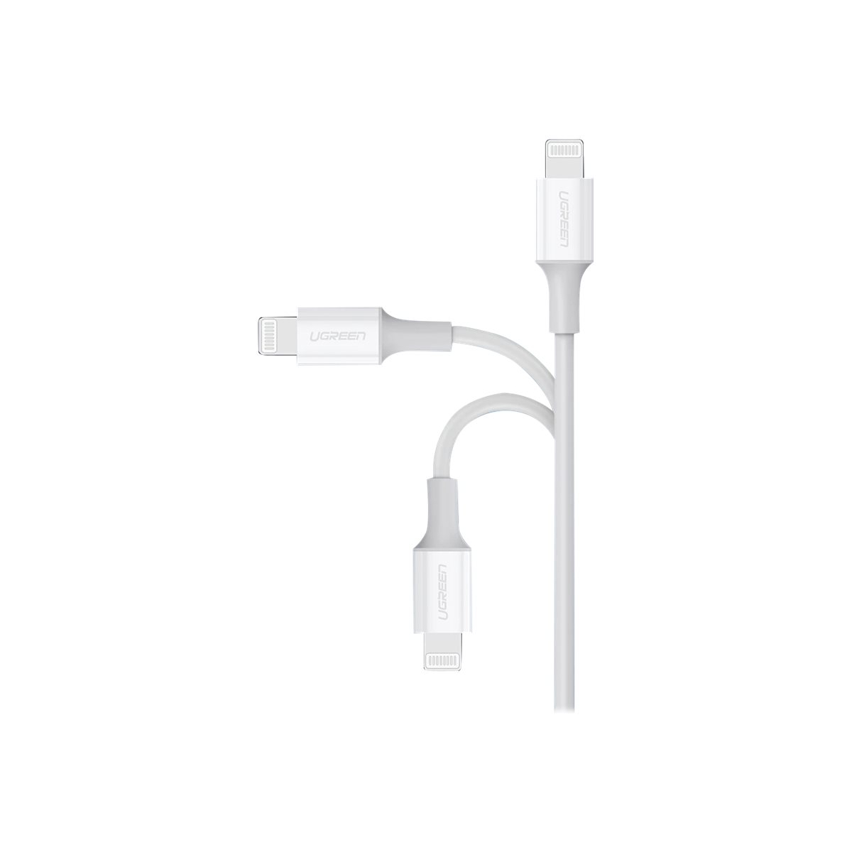 UGREEN Lightning auf USB-C Ladekabel 1m weiß