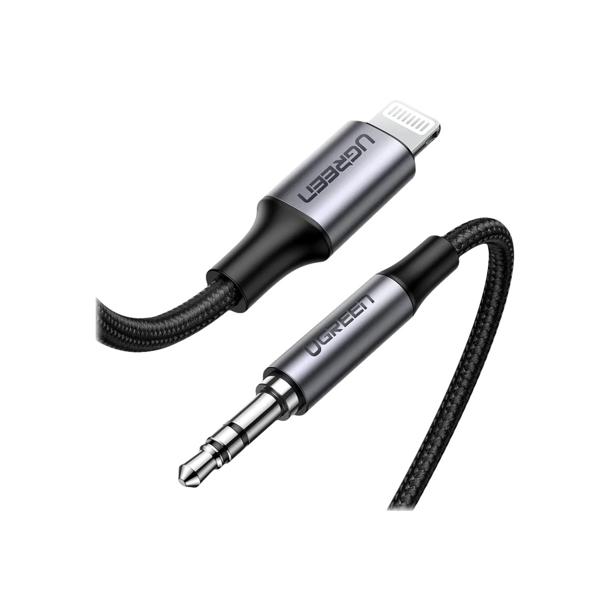 UGREEN Lightning auf 3,5mm Klinke Adapterkabel 1m