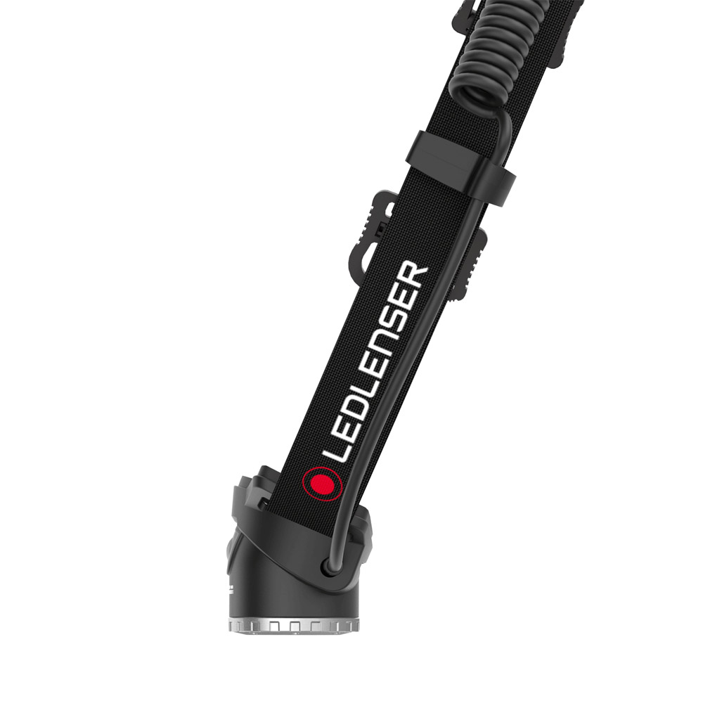 Ledlenser H8R Stirnlampe schwarz/rot