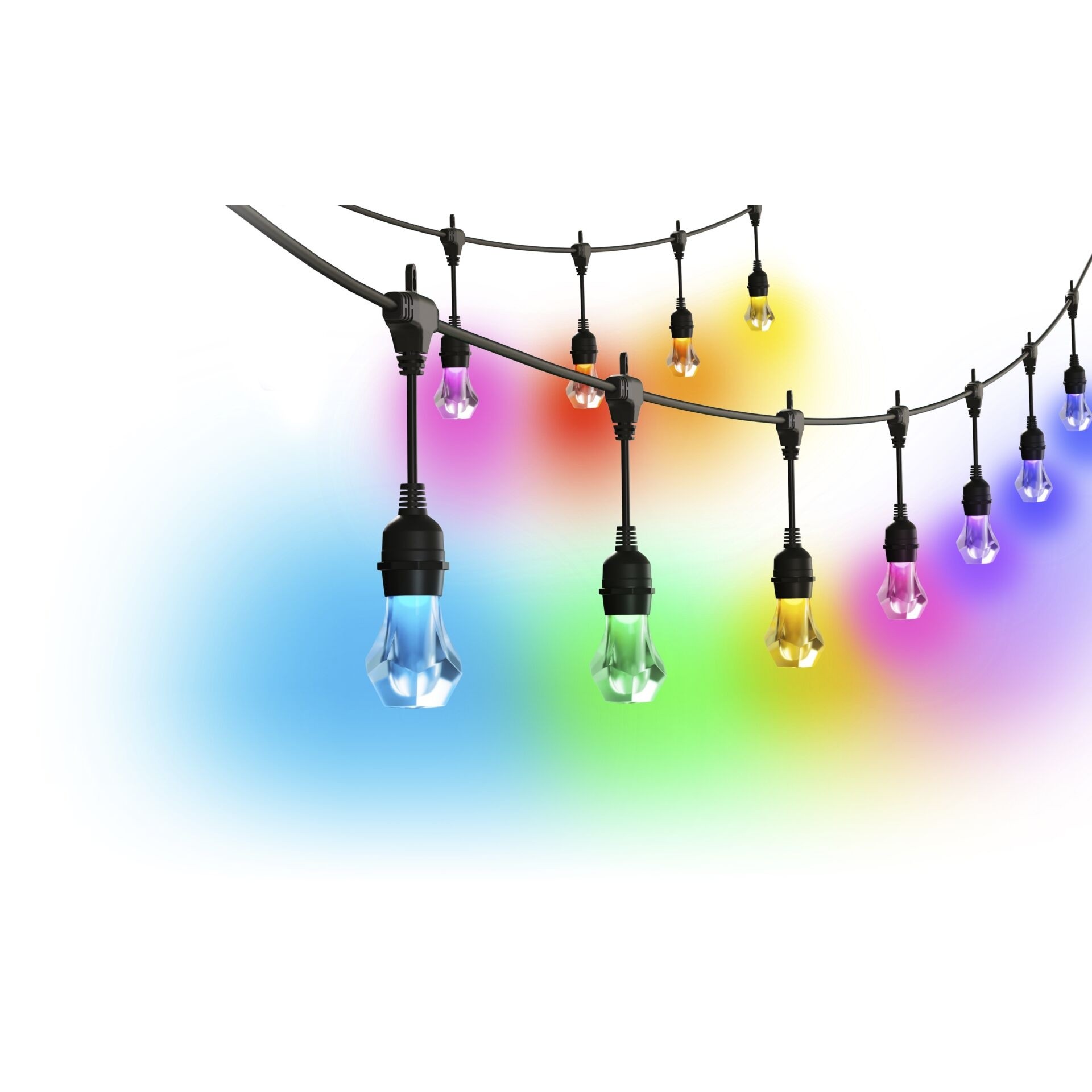 Nanoleaf Essentials Matter Smart Outdoor String Lights 30m Starter Kit LED-Lichterkette