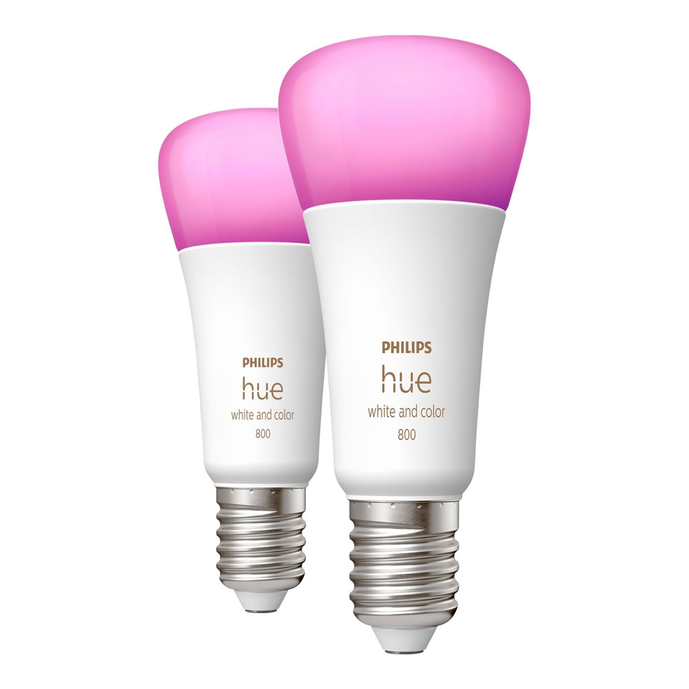 Philips Hue E27 White & Color Ambiance 2er-Pack