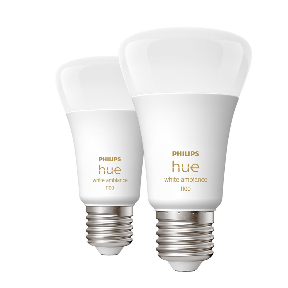 Philips Hue E27 White Ambiance 2er-Pack