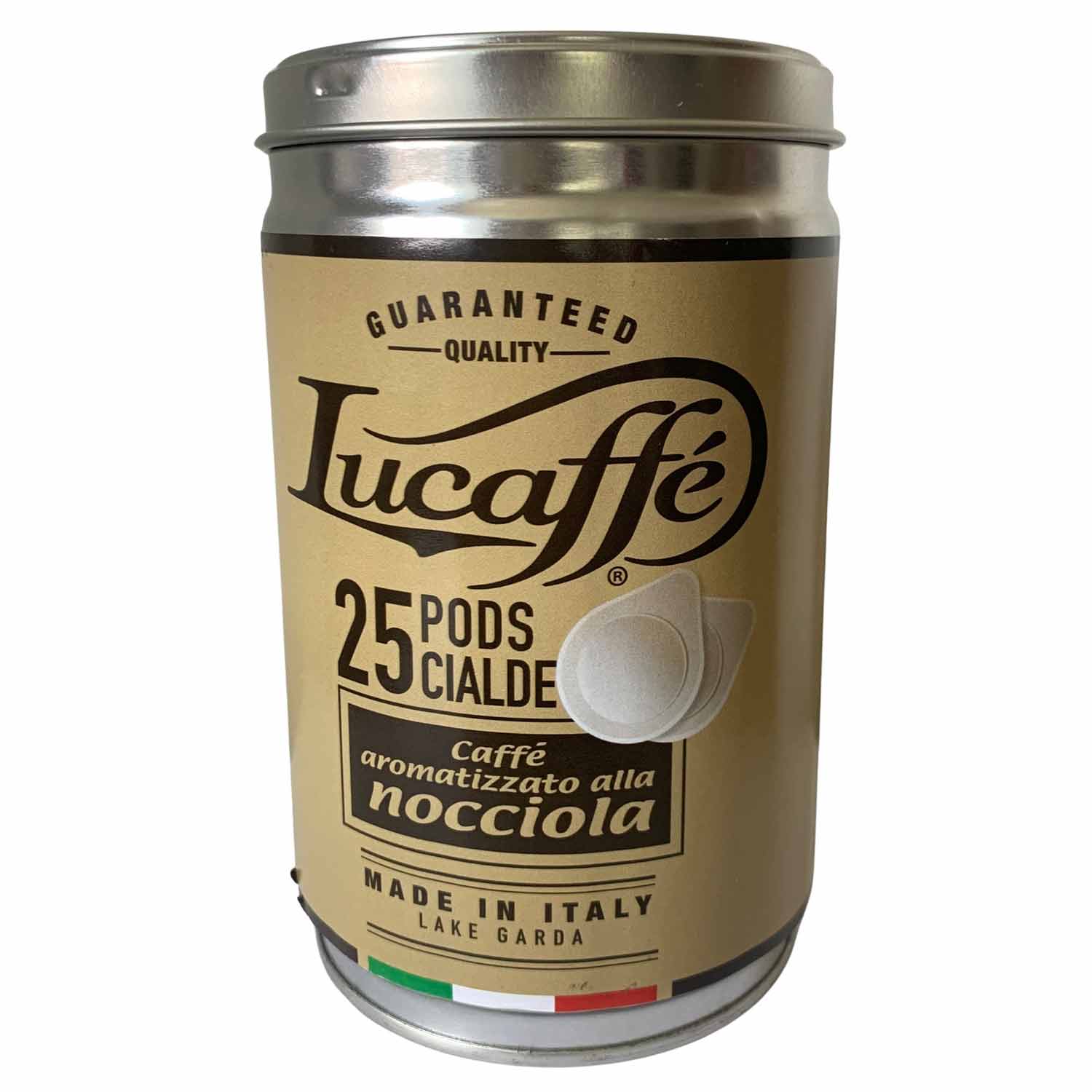 Lucaffé Nocciola ESE Kaffeepads 25 Stück