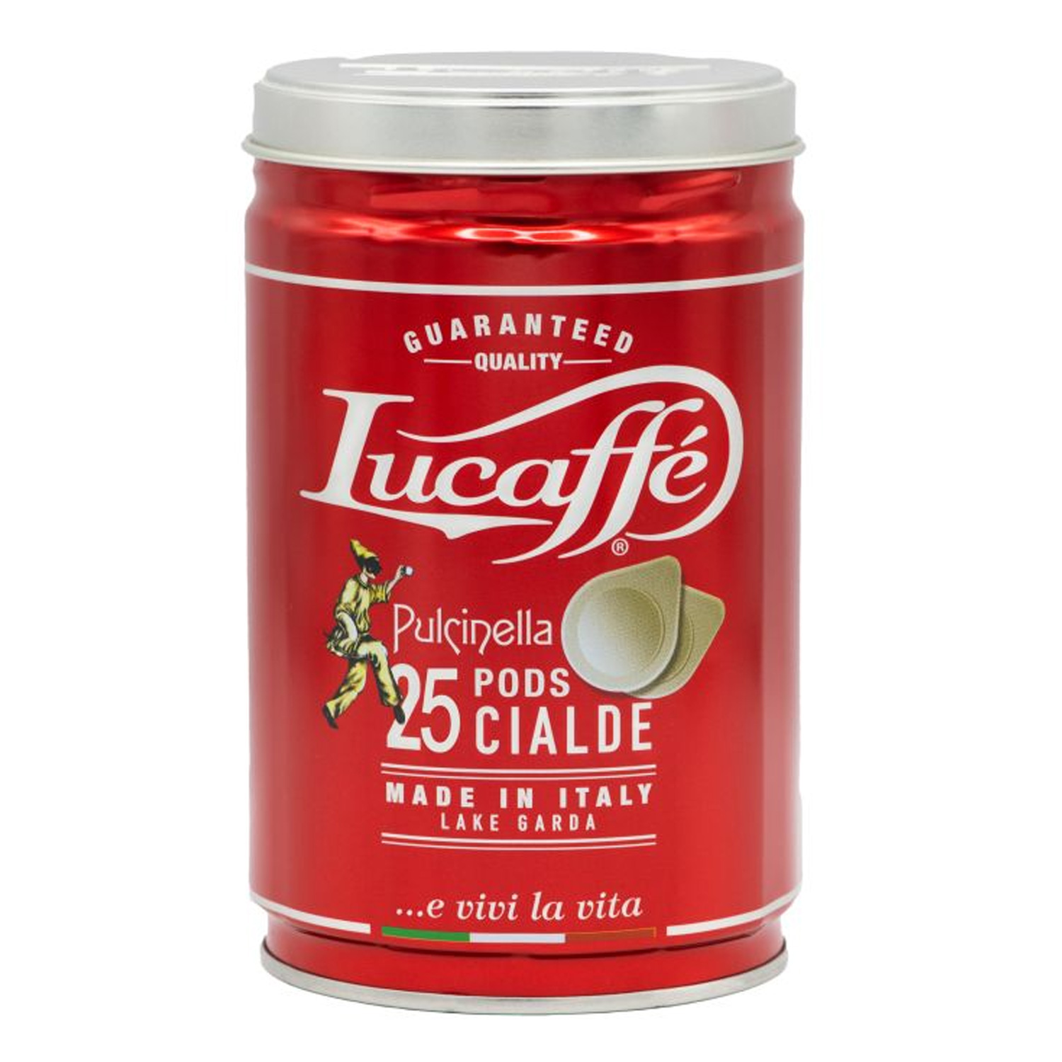 Lucaffe Pulcinella 44mm ESE Kaffeepads 25 Stück a 6g