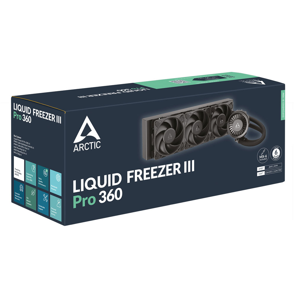ARCTIC Liquid Freezer III Pro 360 Wasserkühlung schwarz