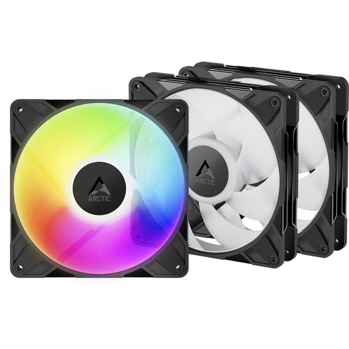 ARCTIC P14 Pro A-RGB 140mm PWM Lüfter 3er Set schwarz