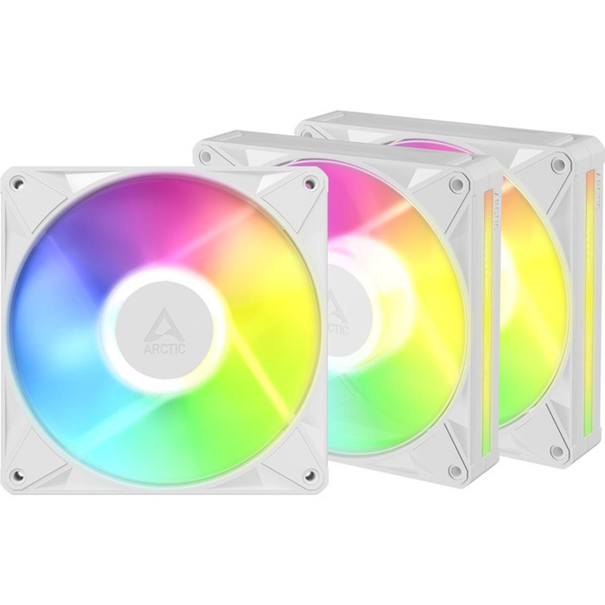 Arctic BioniX P14 A-RGB 140mm PWM Lüfter 3er-Pack weiß