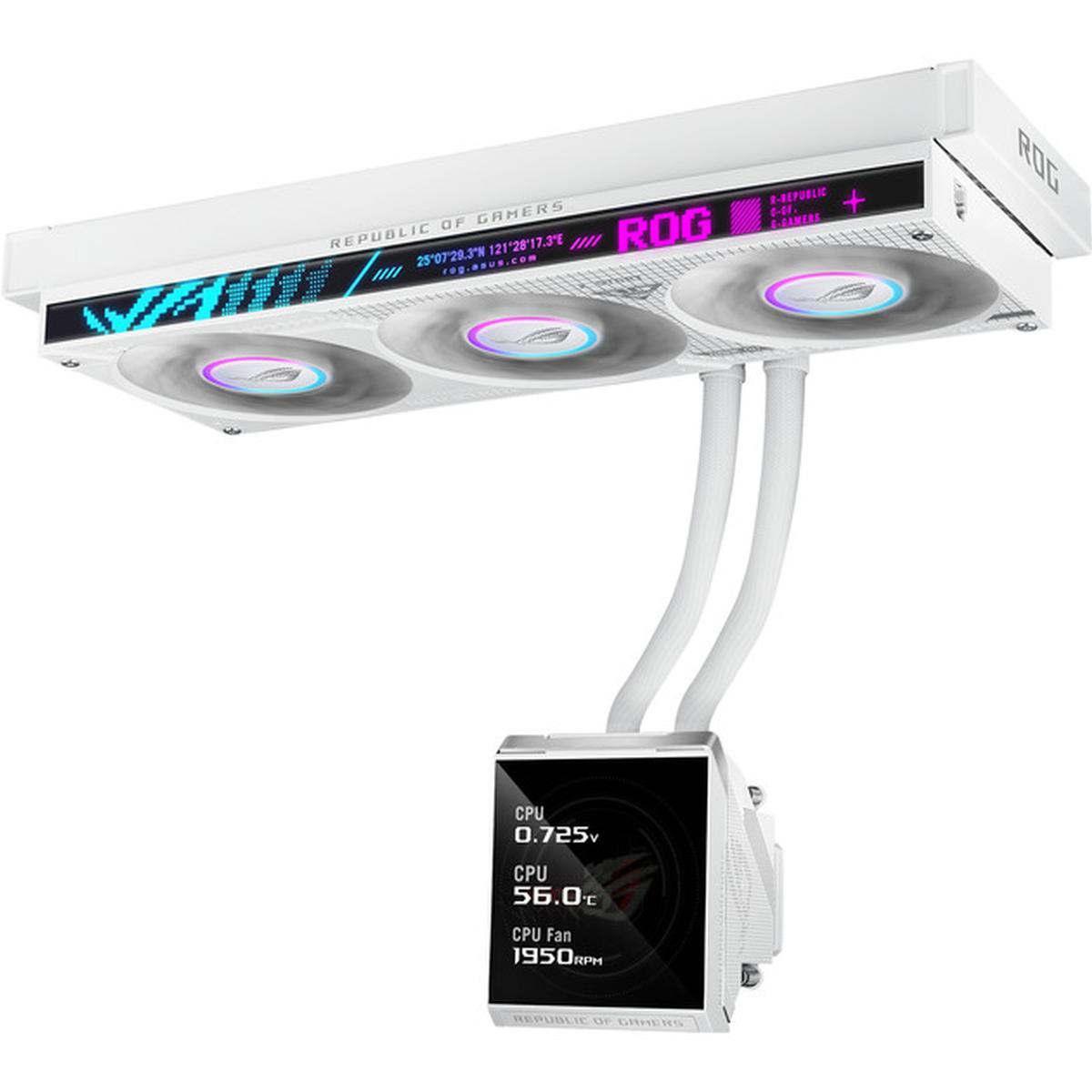 Asus ROG Strix SLC IV 360 ARGB LCD White Edition All-in-One CPU-Wasserkühlung