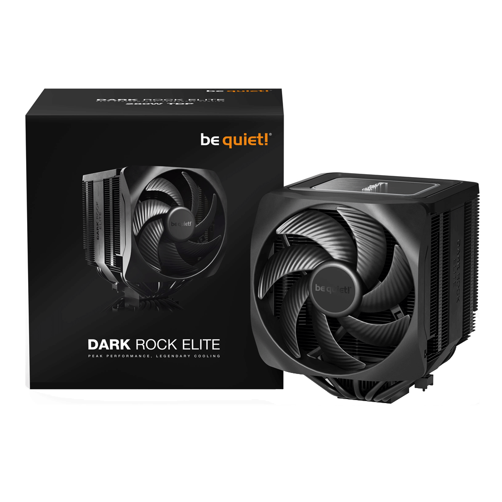 be quiet! Dark Rock Elite Luftkühler 2x Silent Wings 135mm PWM Lüfter