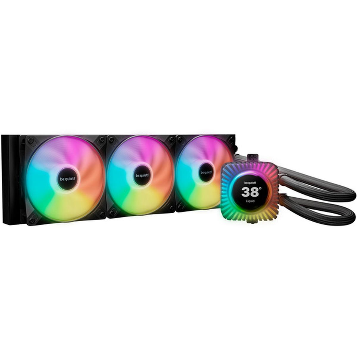 be quiet! Light Loop IO LCD 360mm CPU-Wasserkühlung schwarz