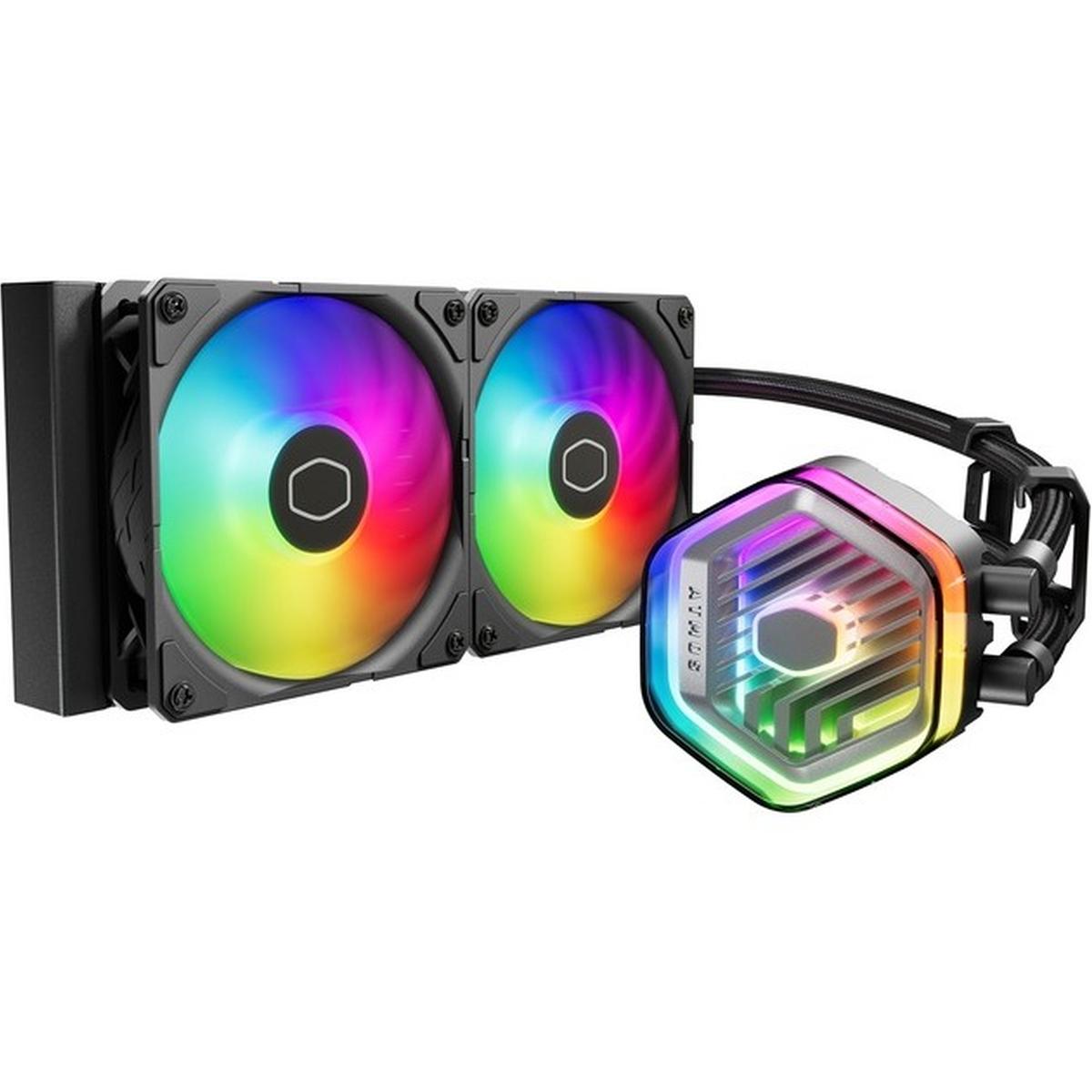 Cooler Master MasterLiquid 240 Atmos ARGB Prozessor-Flüssigkeitskühlsystem