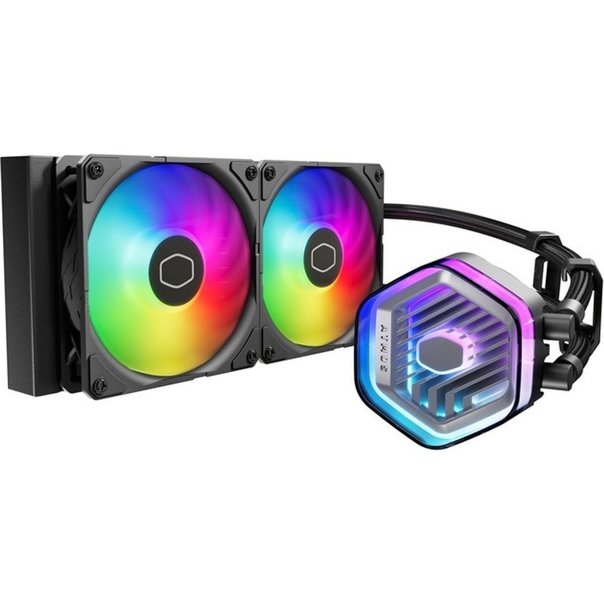 Cooler Master MasterLiquid 240 Atmos ARGB Prozessor-Flüssigkeitskühlsystem