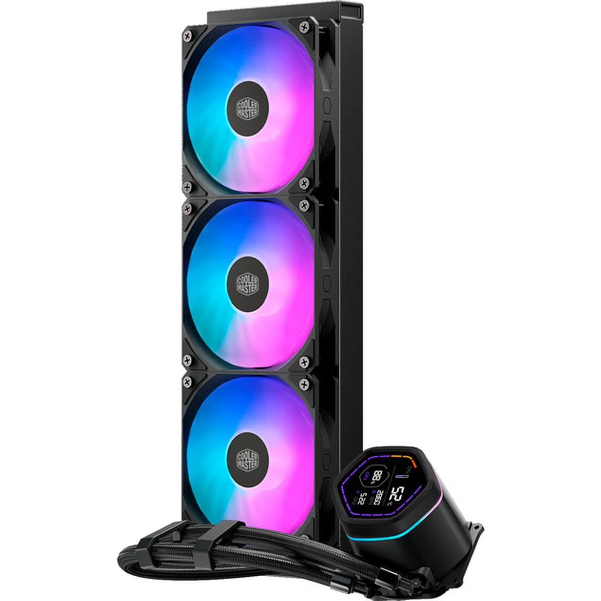 Cooler Master MasterLiquid Core Nex Digital 360 ARGB 360mm CPU-Wasserkühlung schwarz