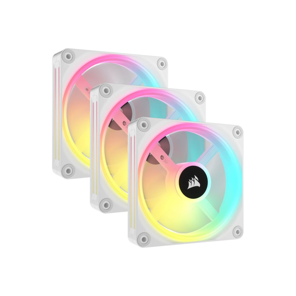 Corsair iCUE LINK QX120 RGB Fans Starter Kit weiß