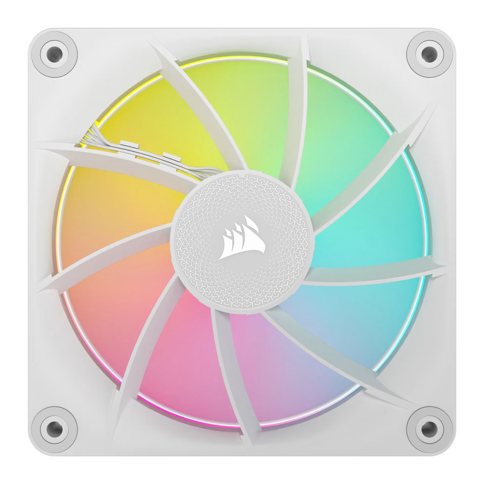 Corsair iCUE LINK LX120 RGB 120mm PWM-Lüfter weiß