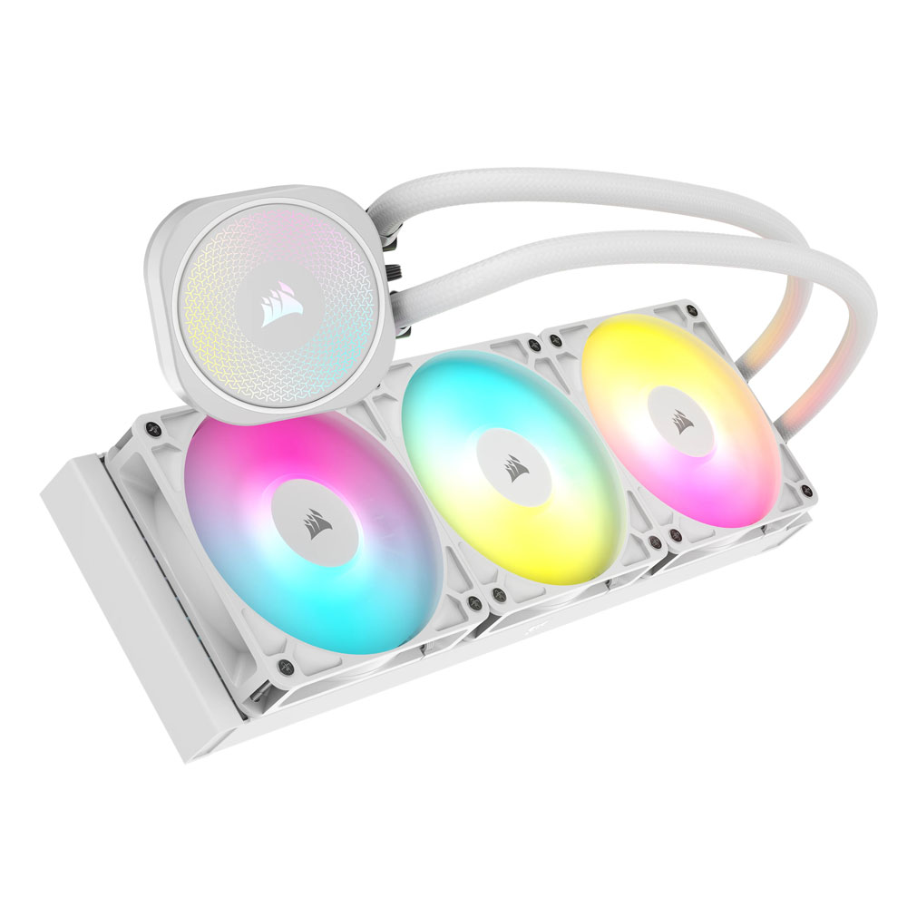 Corsair Nautilus 360 RS ARGB CPU-Flüssigkeitskühler weiß