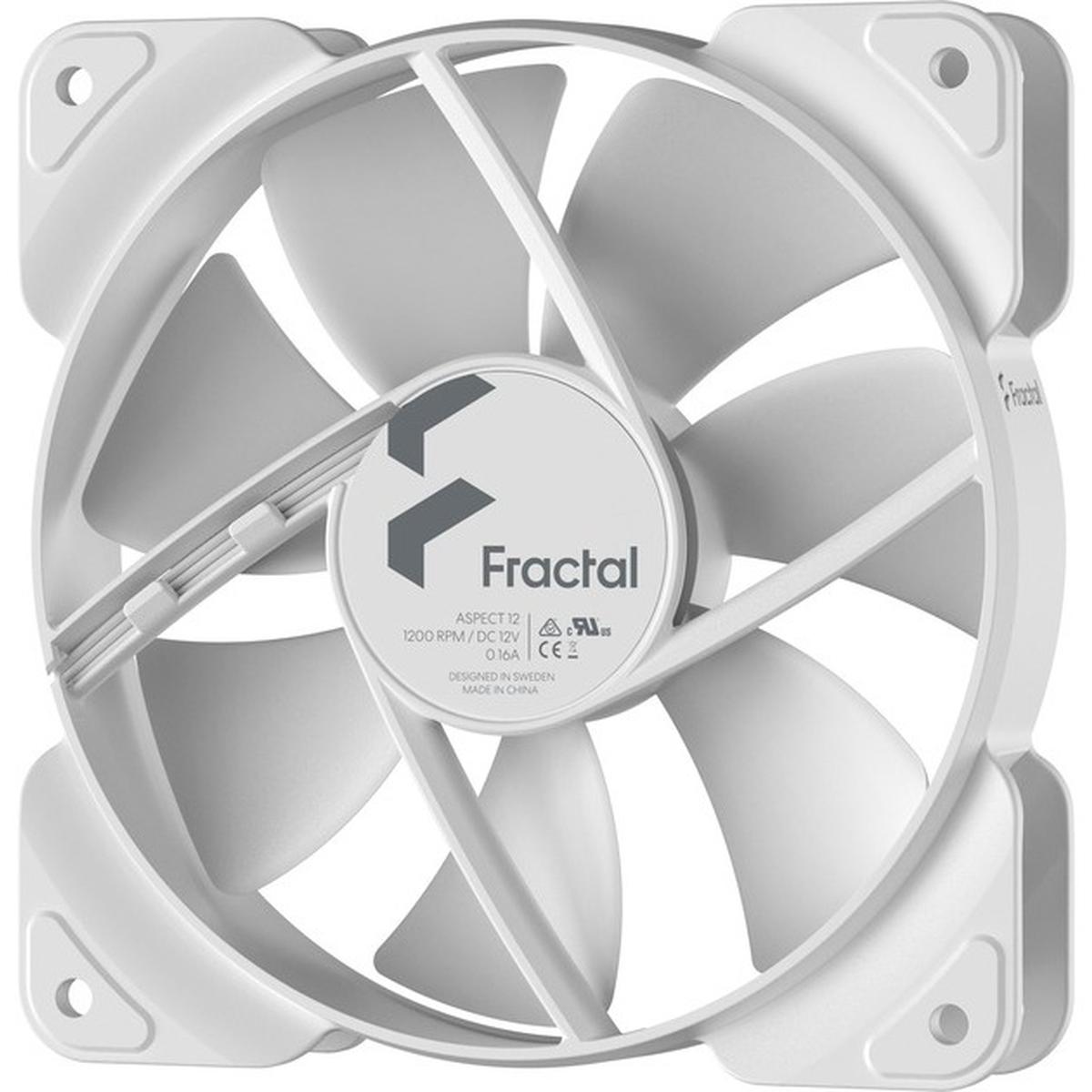 Fractal Design Aspect 12 120mm Gehäuselüfter weiß