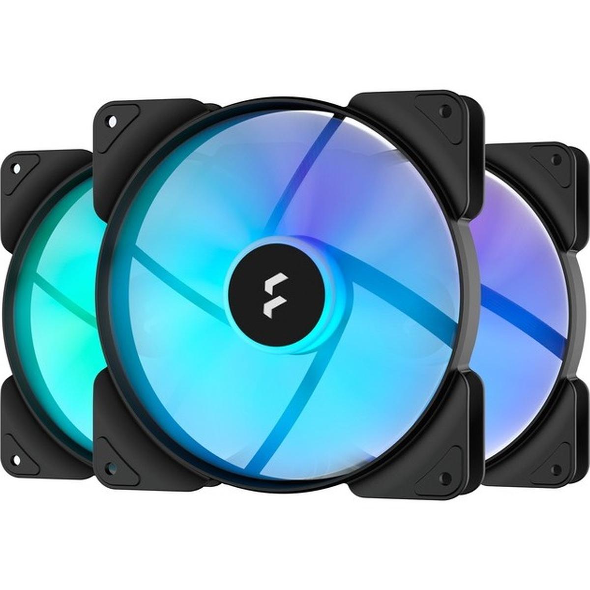 Fractal Design Aspect 14 RGB PWM 140mm Gehäuselüfter 3er-Pack schwarz