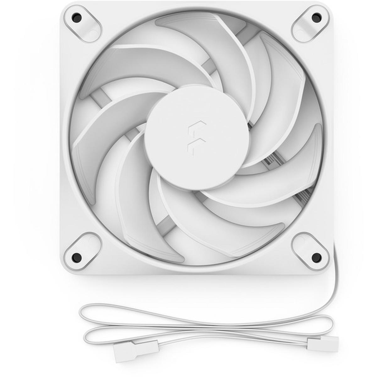 Fractal Design Dynamic 3 12 Reverse 120mm Gehäuselüfter weiß