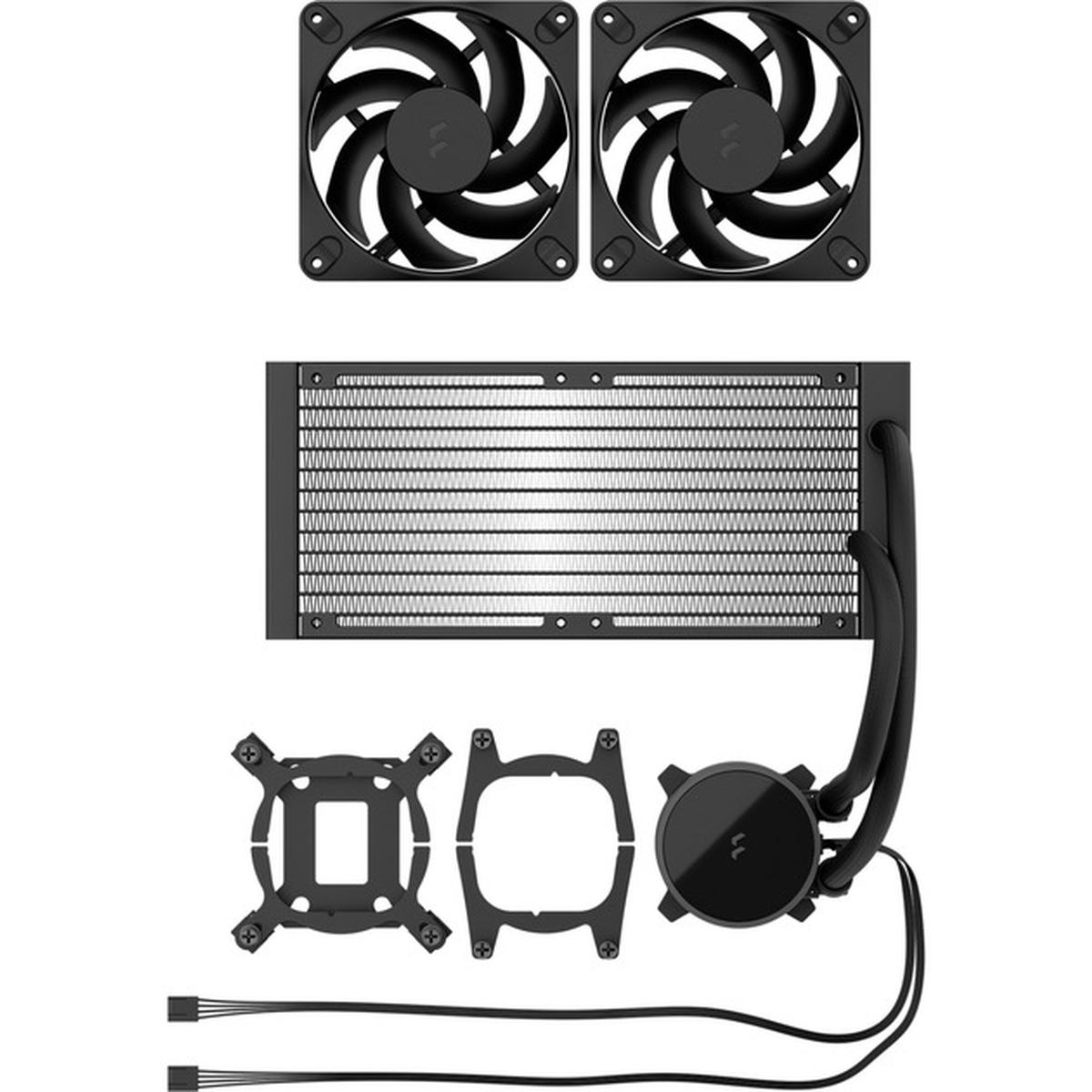 Fractal Design Radius 240 AiO-Wasserkühlung schwarz
