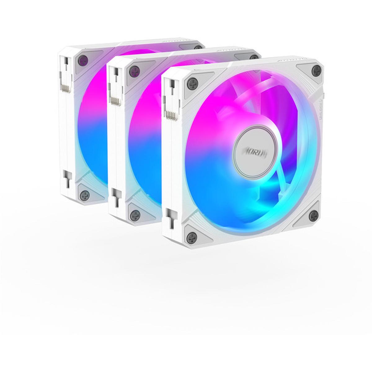 Gigabyte AORUS AO 120 ICE 120mm Gehäuselüfter 3er-Pack