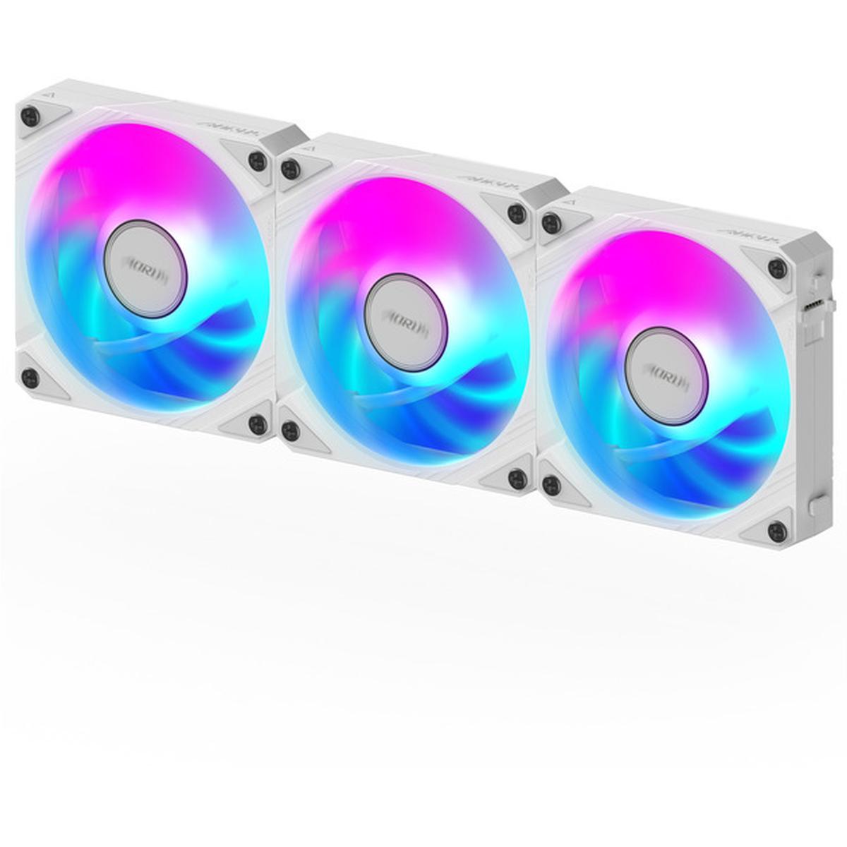 Gigabyte AORUS AO 120 ICE 120mm Gehäuselüfter 3er-Pack