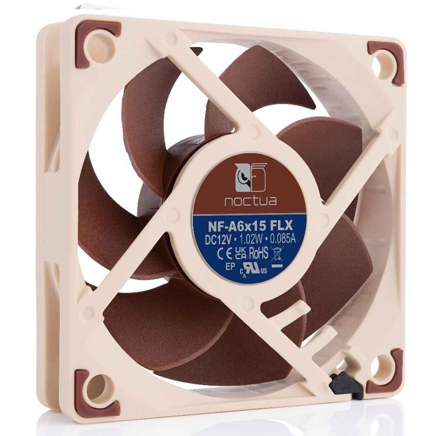 Noctua NF-A6x15 FLX Lüfter braun