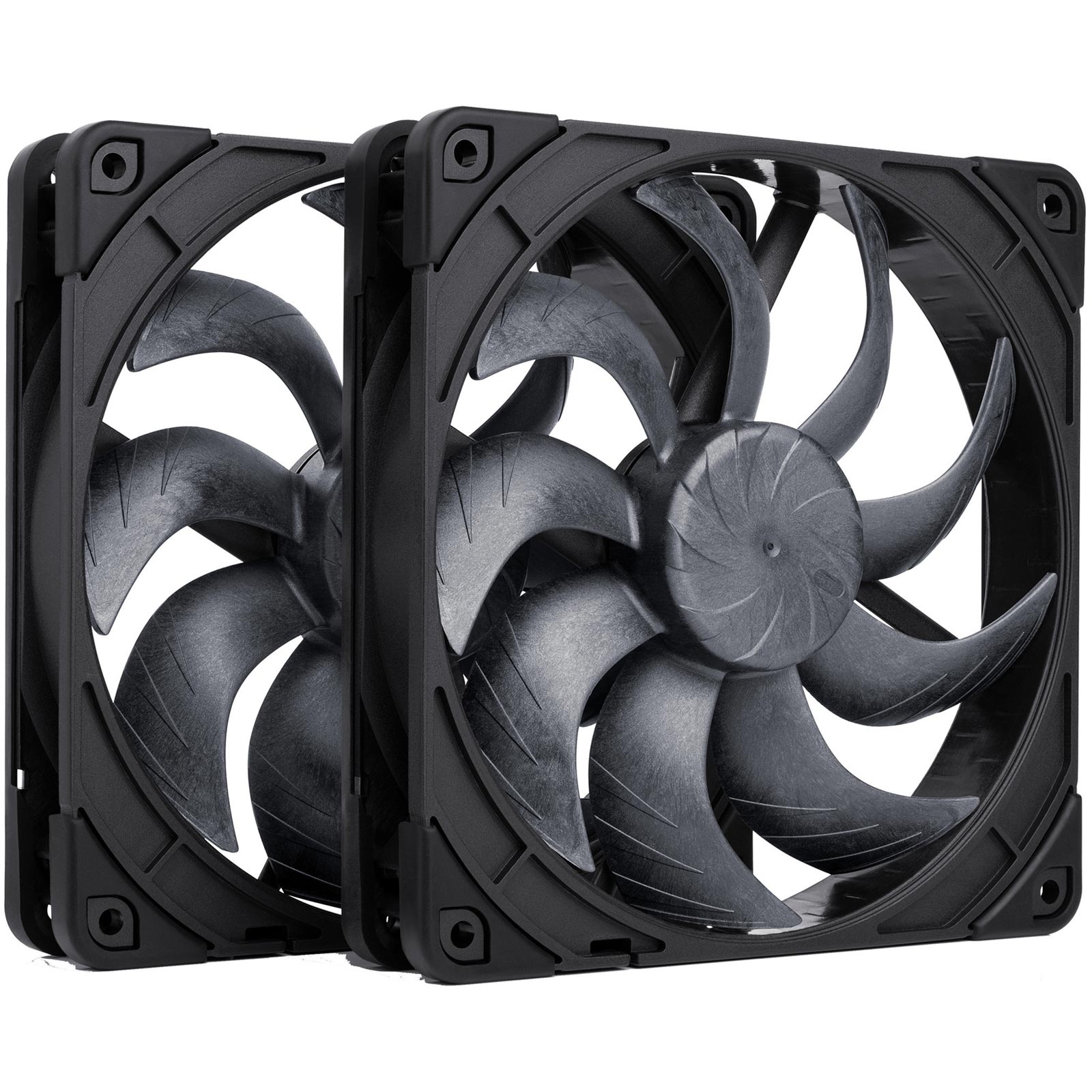 Noctua NF-A14x25 G2 PWM Sx2-PP Doppellüfter-Set schwarz