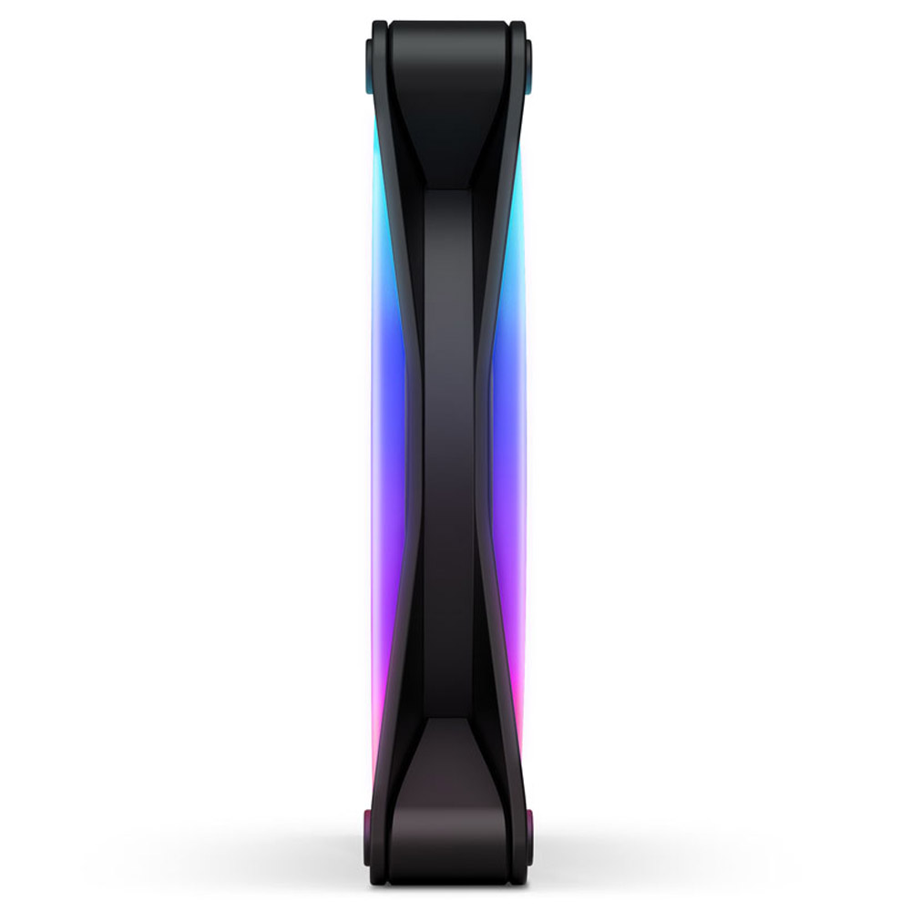 NZXT F140 RGB Duo 140mm doppelseitiger RGB-Lüfter schwarz (2. Wahl)